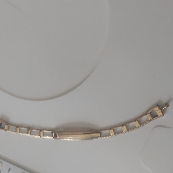 Antique Hadley Patent 12ct Gold-Filled Expansion Wrist Bracelet Watch Strap - Picture 16 of 16